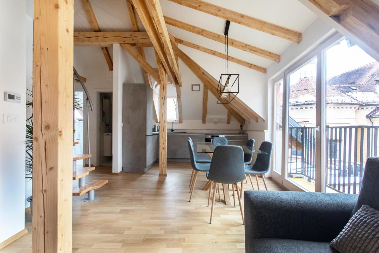 Bright & Spacious Loft In The Heart Of Old Town Λιουμπλιάνα Εξωτερικό φωτογραφία